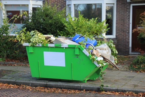Modern waste removal technology in action